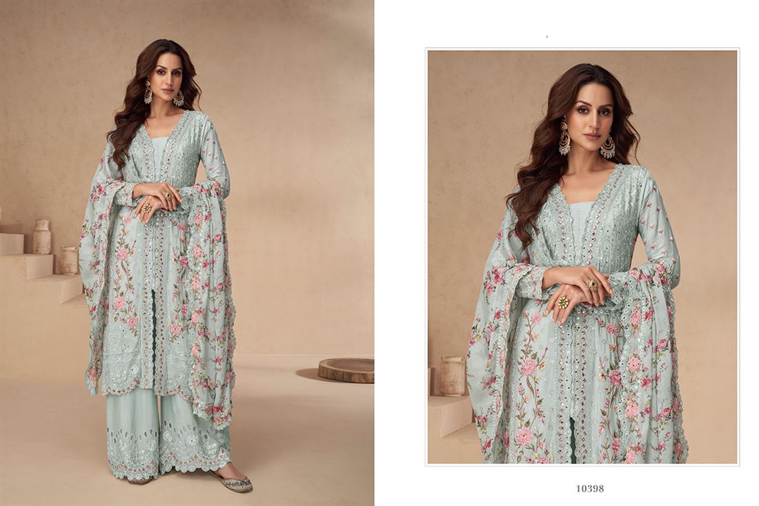 AARNA COLOR PLUS FREE SIZE STITCHED SUITS