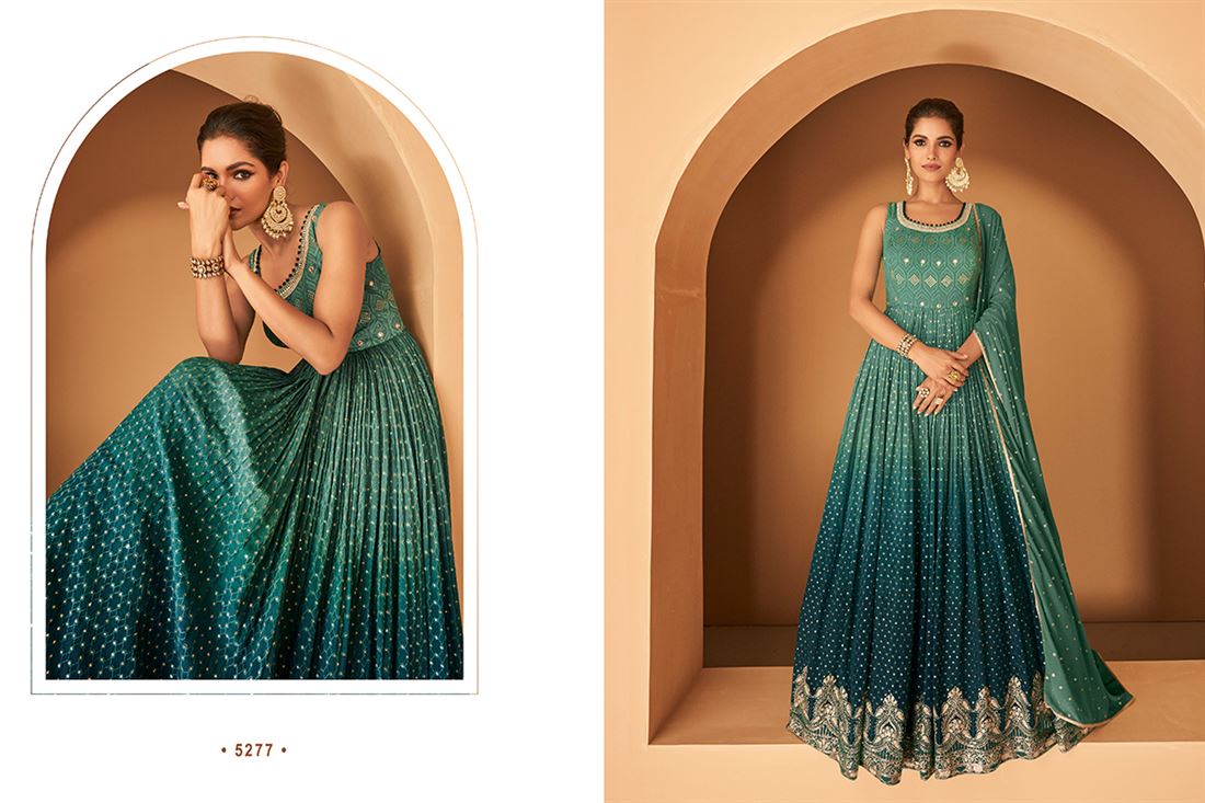 AARYA FREE SIZE STITCHED SUITS