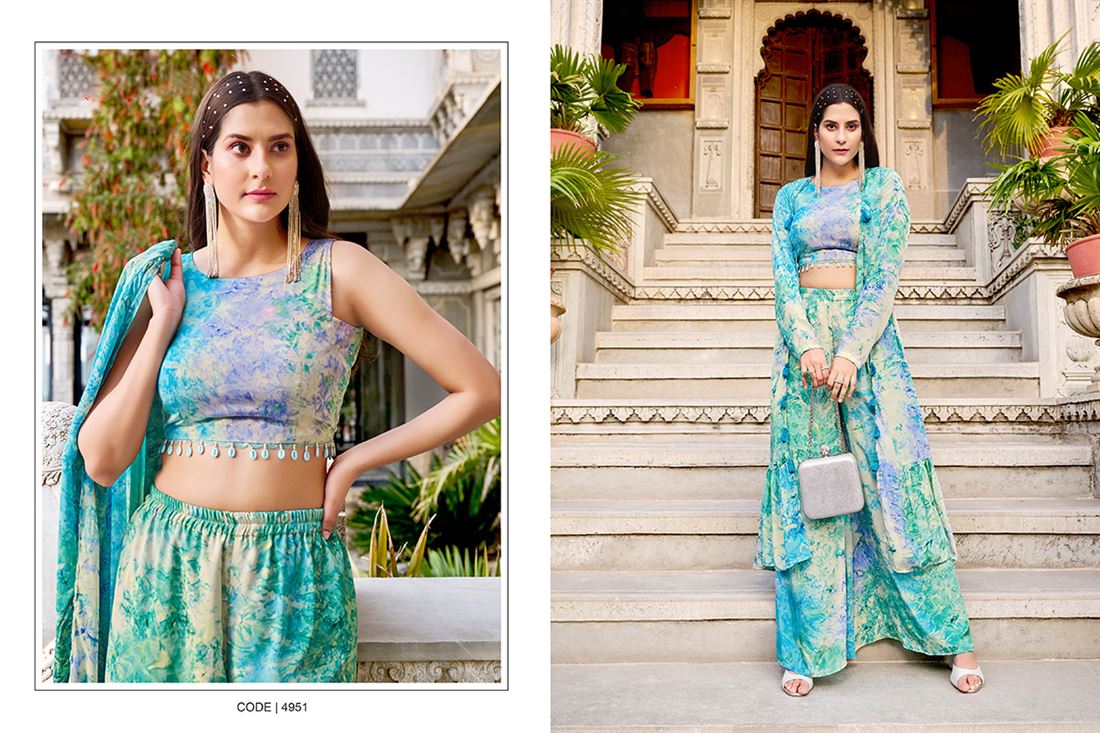 FLORY VOL-39 KOTI STYLE CO-ORDS PALAZZO COLLECTION