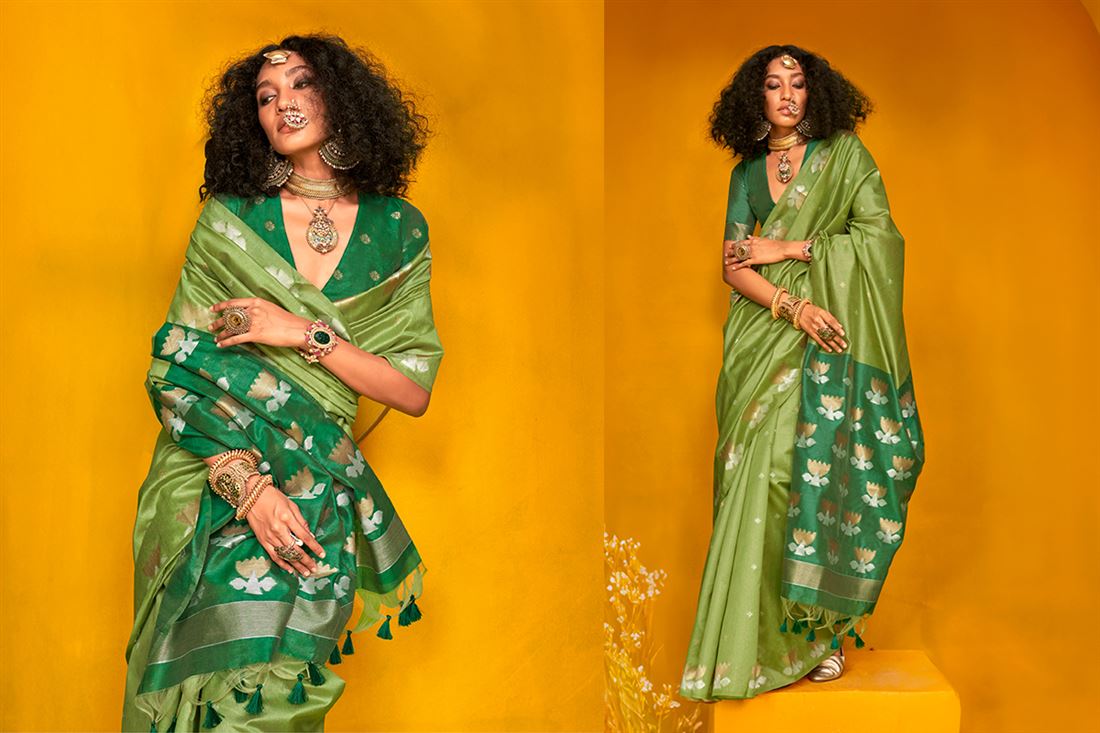 KRYSTAL LOTUS SAREES