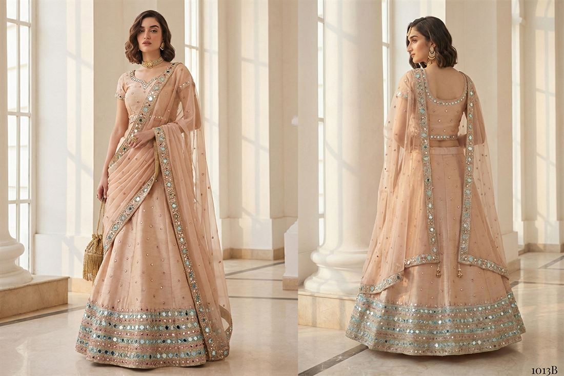 MIRROR MAZE LEHENGA
