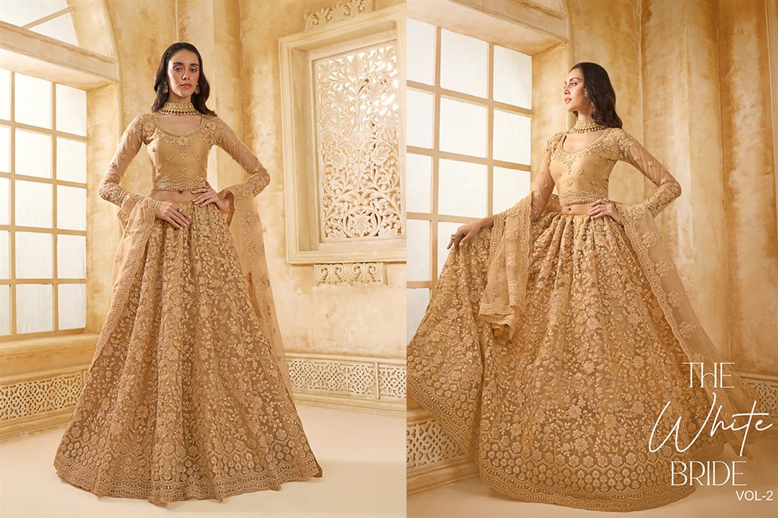 THE WHITE BRIDE VOL-2 LEHENGA